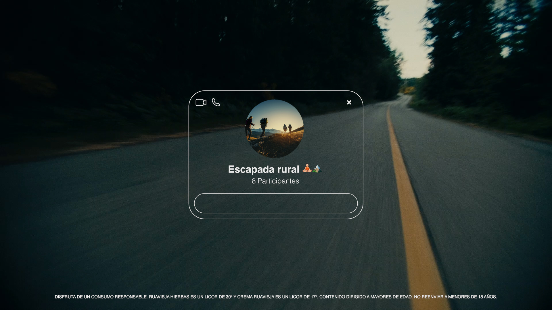 Ruavieja social media campaign still.